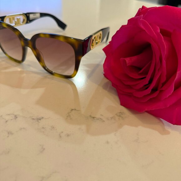 Tom Ford Brown Tortoise Sunglasses main image 5